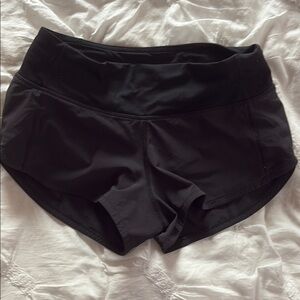 Lululemon Athletica Black Athletic Shorts